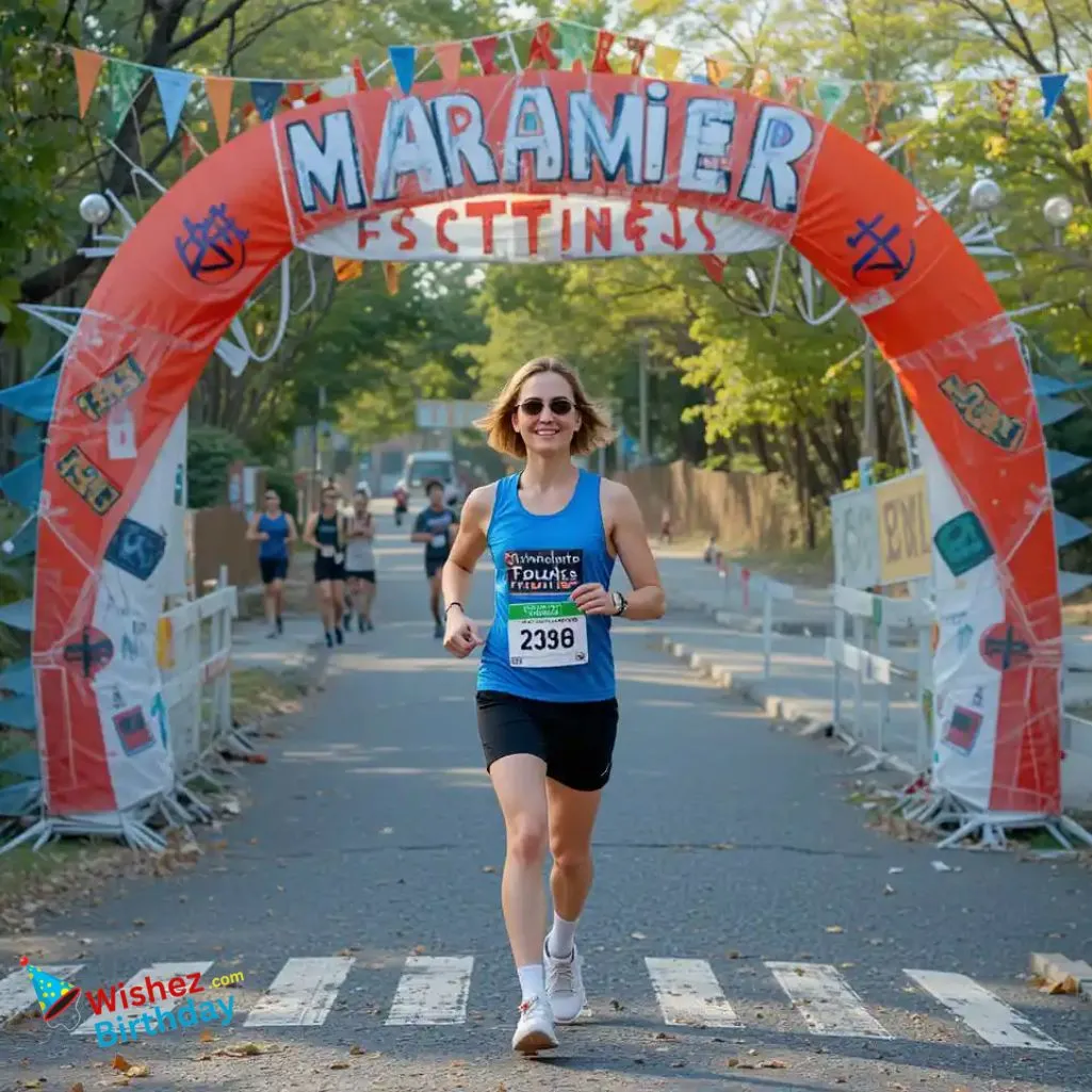 Birthday To A Marathon Runner