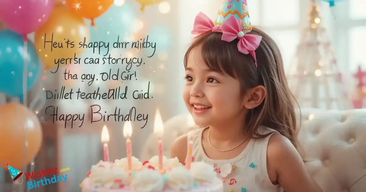 Birthday Wishes For 7 Years Old Girl