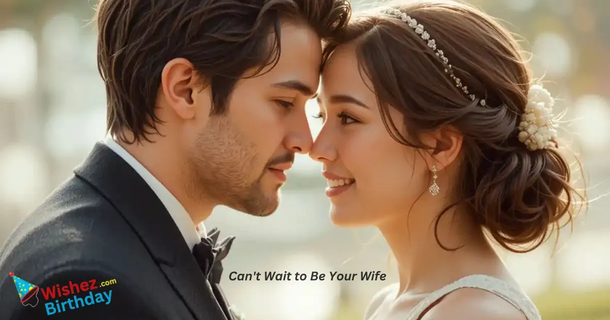 Cant Wait To Be Your Wife Quotes