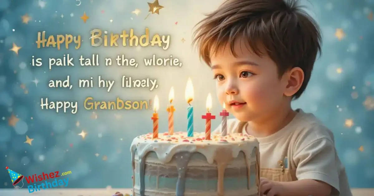 Christian Birthday Wishes For Grandsons