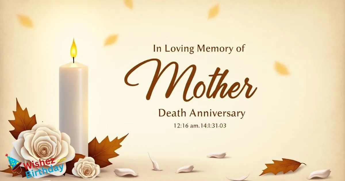 Death Anniversary Messages For Mother