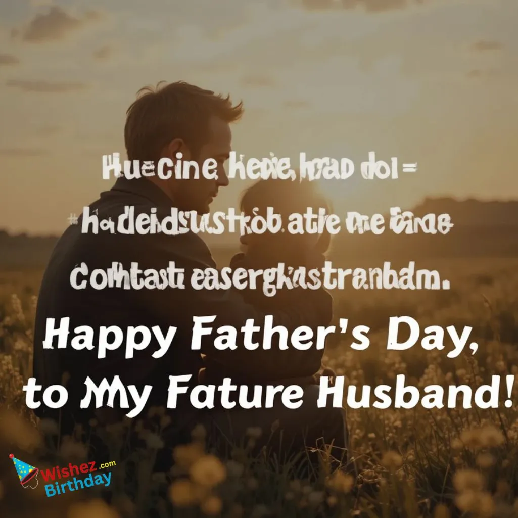 Fathers Day To My Future Husband