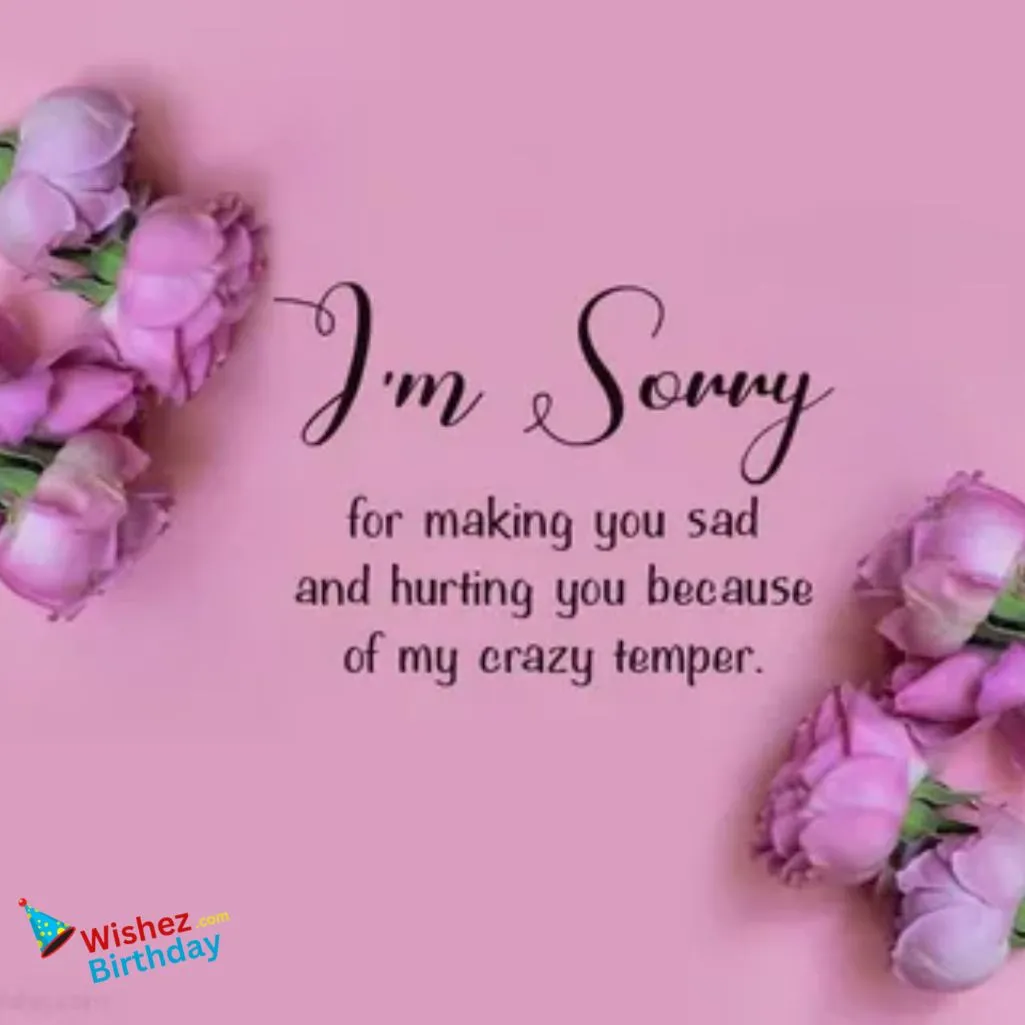 Hurting You And Expressing Regret For Her