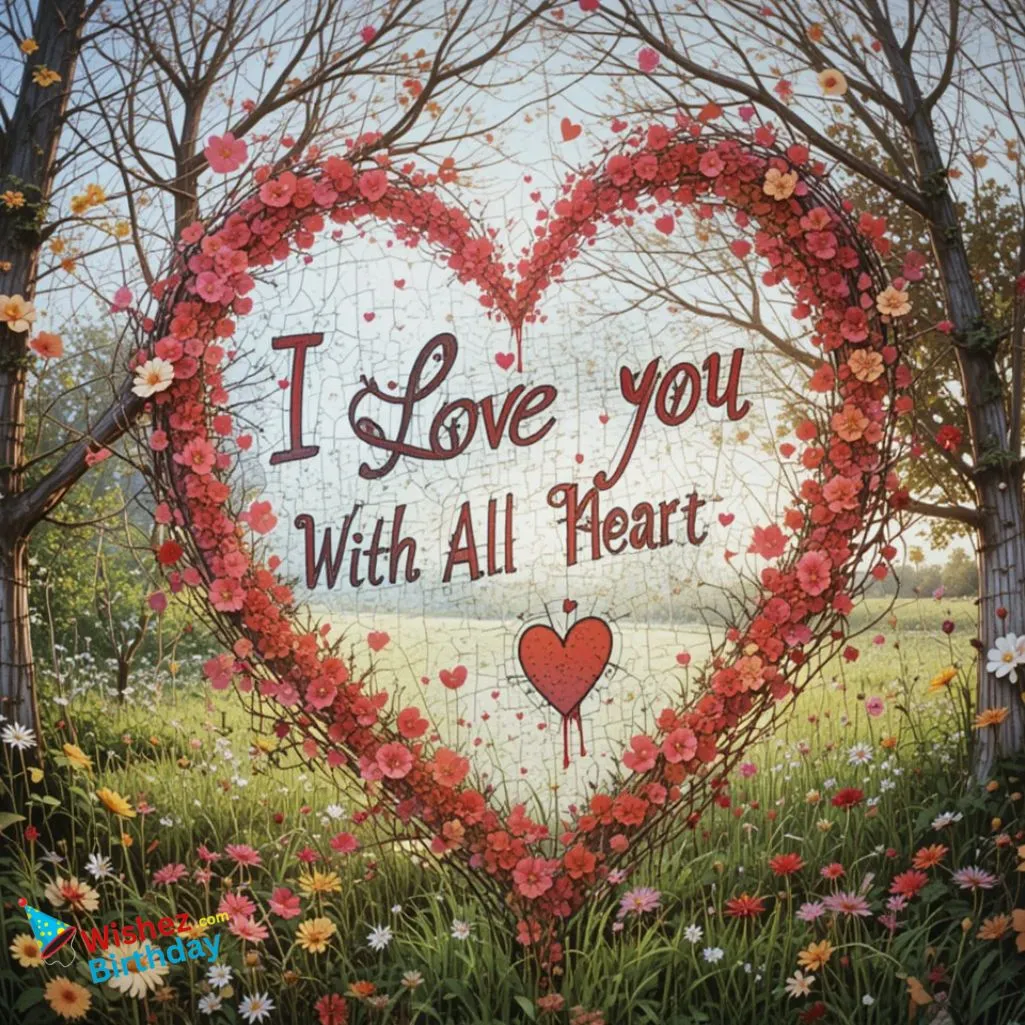 I Love You With All My Heart Sms