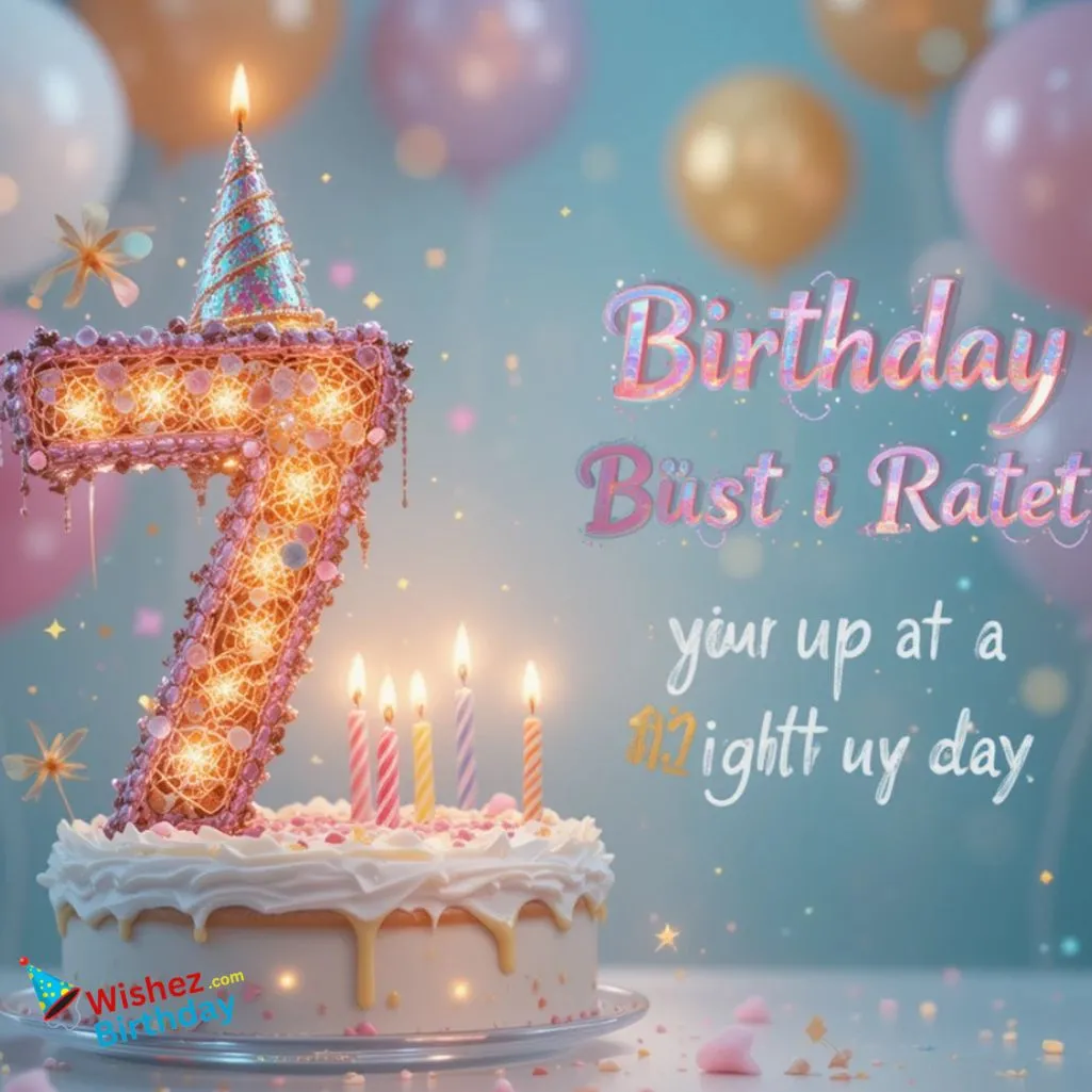 Light Up Her 7th Birthday