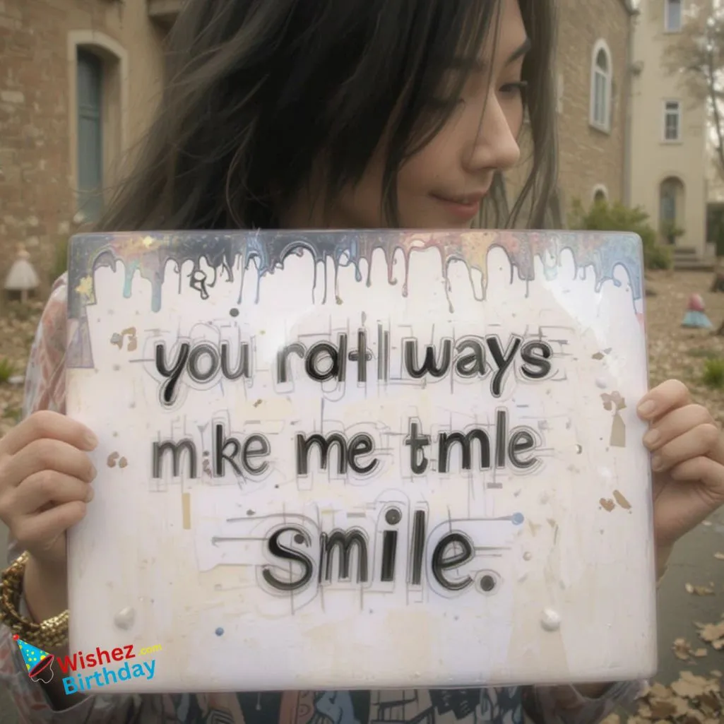 You Always Make Me Smile Quotes