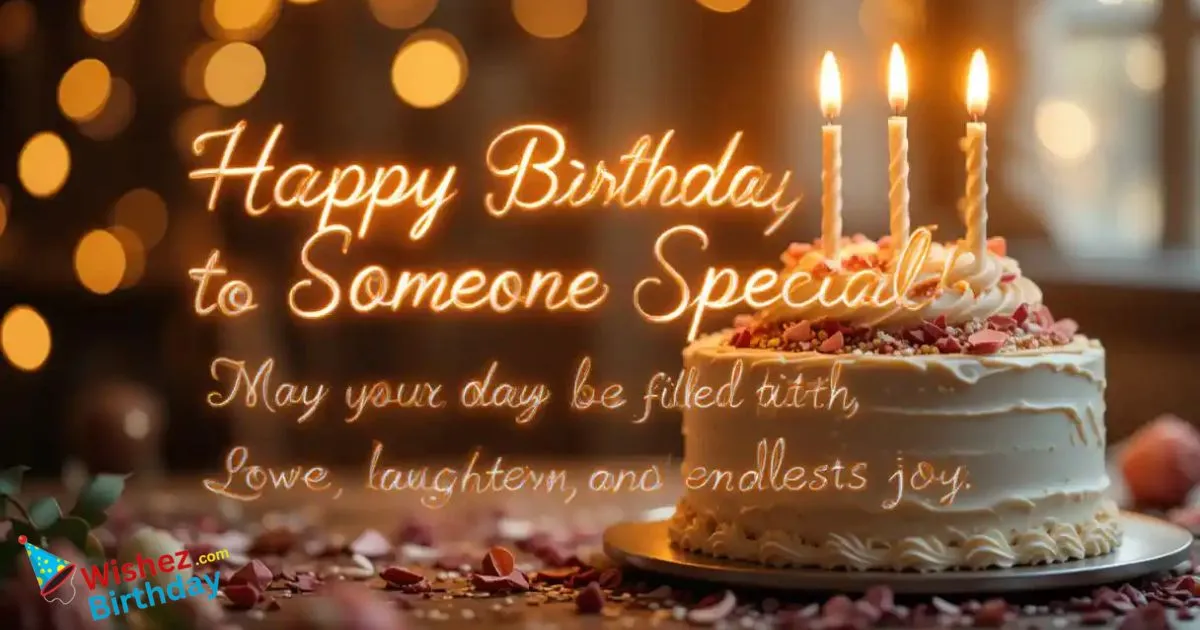 Birthday Paragraph For Special Person