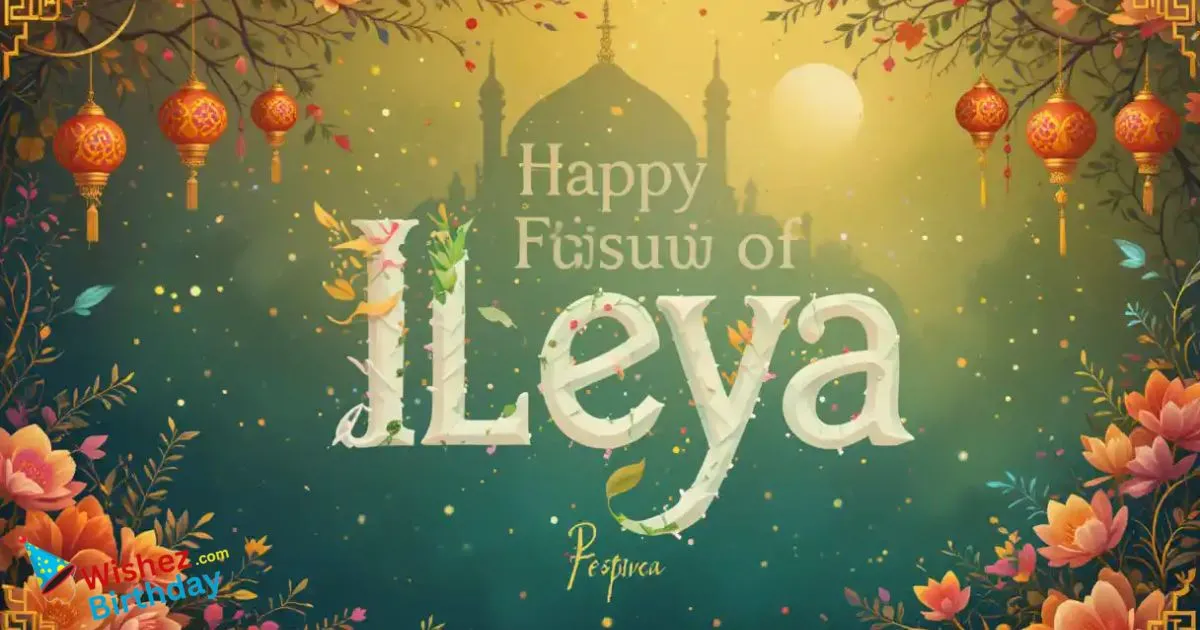 Ileya Festival Greeting Message