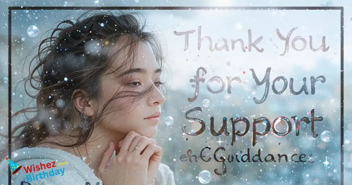 Your Support And Guidance Messages